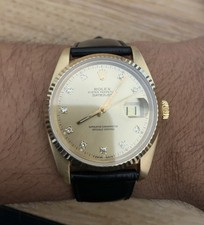 Rolex 16018 Datejust Vintage Watch 18ct Yellow Gold, 36mm, 1980’s