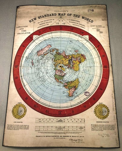 Gleason world map - world,