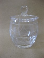 Stuart Crystal Preserve Pot ~ Jam / Honey Pot