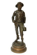 Old Marcel Debut Bronze Figure