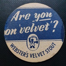 Websters Beer Mat Uk Cat No