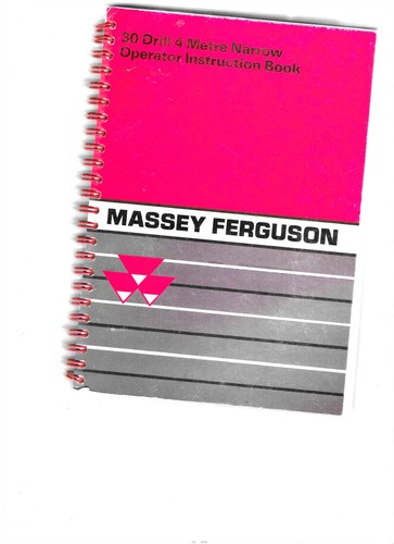Massey ferguson drill 4 - ferguson, 30