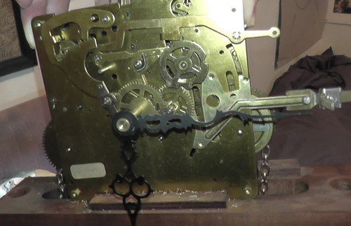 Howard miller brass clock part - miller,