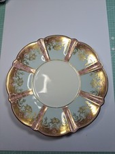 1× ANTIQUE Aynsley DESSERT PLATE  18cm.Pretty Pastel And Gold