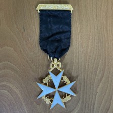 Masonic Gilt and Enamel Medal