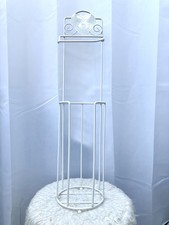 Shabby Chic White Metal Heart