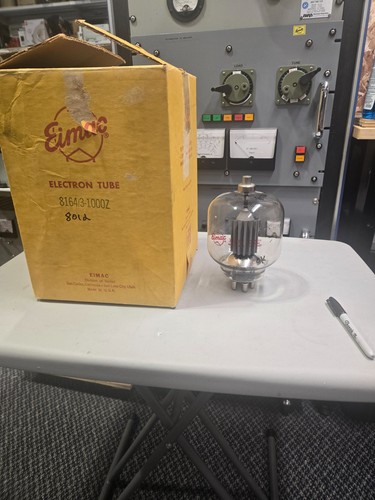 Eimac triode transmitting tube - eimac,