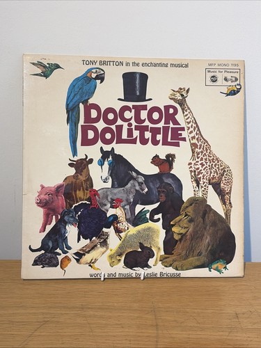 Doctor dolittle vinyl lp - -,