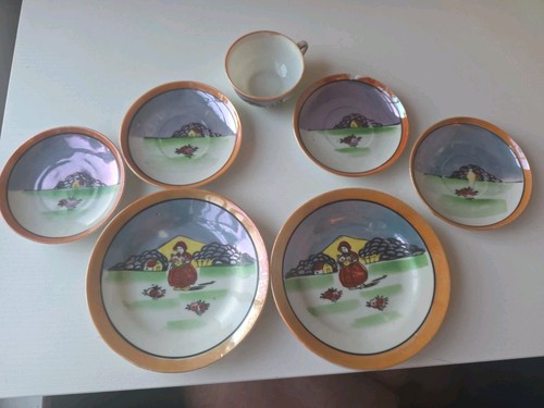 Vintage japanese lusterware - vintage,