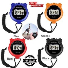 New Digital Handheld Sports Stopwatch Stop Watch Timer Alarm Counter Seller uk⏱⏱