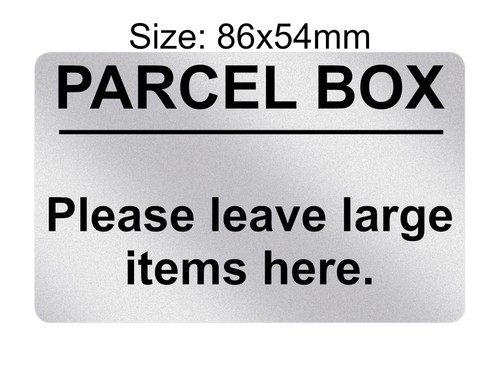 P191 parcel box - p191, leave