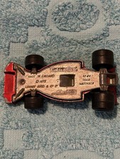 Matchbox Super fast 1973 No 24 Team Matchbox Red Racing Car