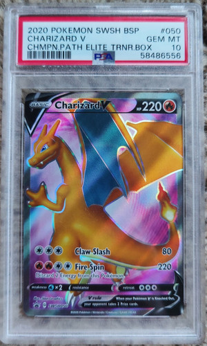 Charizard swsh050 psa - swsh050, 10