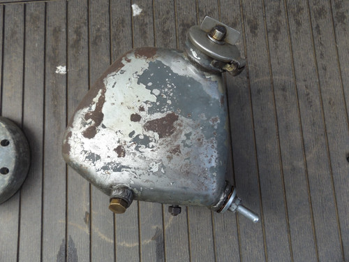 Vintage norton oil tank - vintage,
