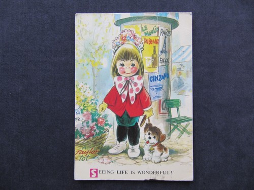 Vintage postcard taylor - vintage,