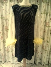 Drag Queen Black/gold SHORT