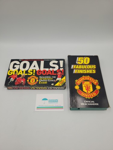 Manchester united vhs bundle - vhs,