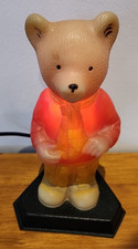 Vintage Rupert the bear Night Light - 23cm - Working