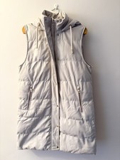 ZARA Padded Long Gilet Vest