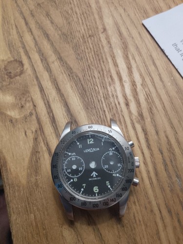 Lemania case and dial for - lemania,