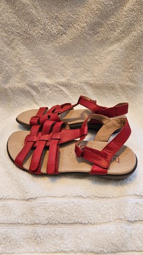 Hotter red leather - red,