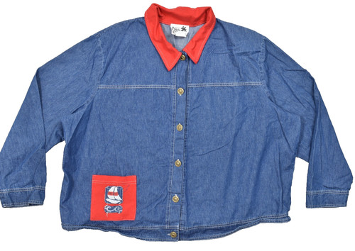 Copa cabana vtg denim jacket - copa,