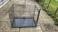 Ellie-Bo Black 42 inch Dog / Pet Cage. (Used)