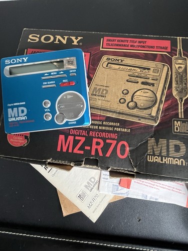 Sony r70 mini disc - md,
