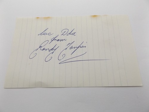 Hand signed 4 lined - hand,