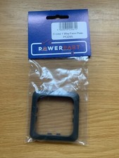 CBE C-Line Single 1 Gang Surround Faceplate Caravan Motorhome Boat PO295