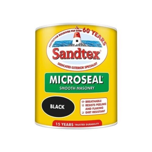 Sandtex smooth masonry black - sandtex,