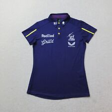 Castore Melbourne Storm Top Womens UK 10 Purple Polo Shirt NRL Rugby Sports NWOT