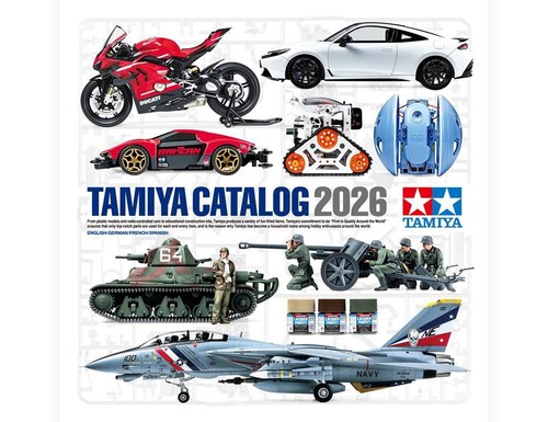 Tamiya 2026 catalogue - tamiya,