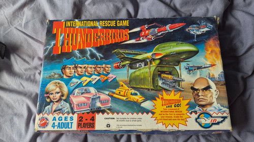 Thunderbirds board game - thunderbirds,