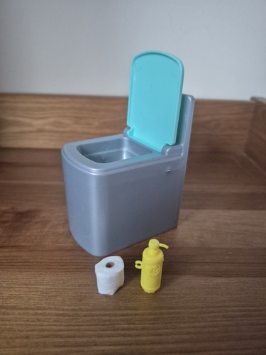 Barbie toilet loo with - barbie,