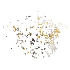  2 Boxes Punk Style Nail Art Accessories Jewels Glue on Spike Metal Charms