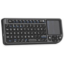 2.4G Portable Mini Wireless Keyboard USB Touchpad Remote Control Desktop Laptop