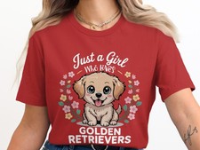 Golden Retriever T-Shirt, Just