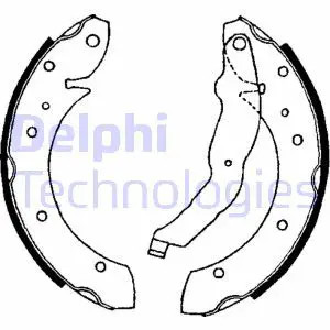 Brake shoes ls1634 delphi for - shoes,