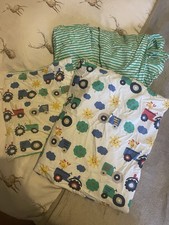 Frugi Tractor Cot Bed Toddler Duvet Set