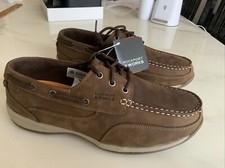 Rockport Mens Size 11.5 Works Sailing Club Steel Toe Oxford Work Boat Shoes