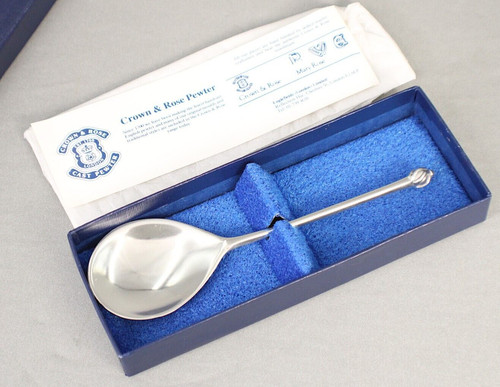 Crown rose cast pewter - crown,