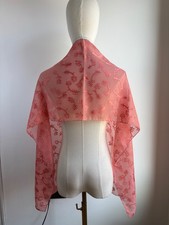 Vintage Viyella long coral