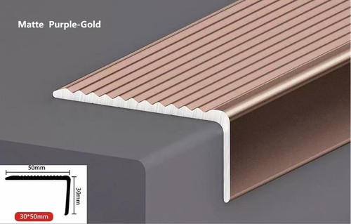 Aluminium stair nosing - nosing, edge