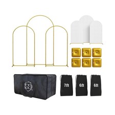 Metal Arch Backdrop Stand and