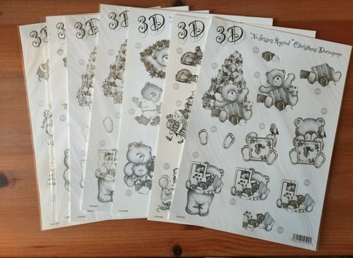 Die cut sheet decoupage - a4,