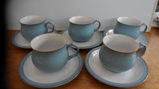 Denby 2 x "Colonial Blue" Cup