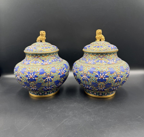 Pair vintage chinese jingfa - vintage,