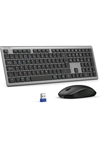 Tecknet wireless keyboard and - keyboard,