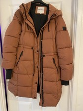 Steve madden long puffer coat 